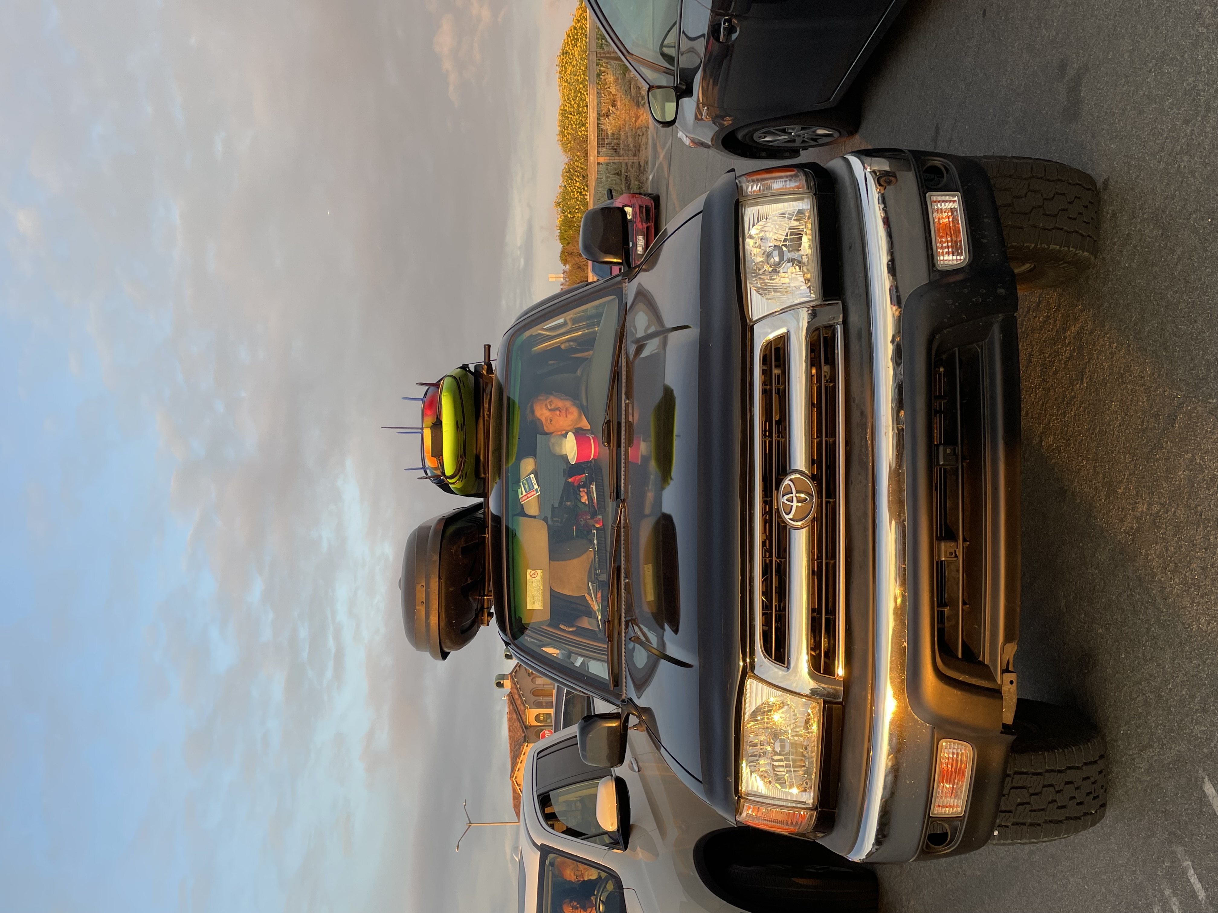 4Runner with roof rack